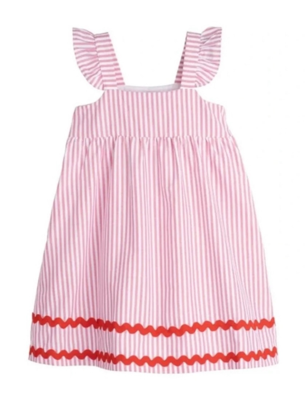 Maison Me 10Y Talia Red Stripe Dress